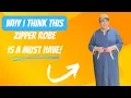 Review of Zipper Robe Sleeves Loungewear