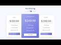Responsive Pricing Table Using HTML CSS Toggle Switch Pricing Table