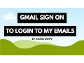 Gmail Sign On To Login To My Emails