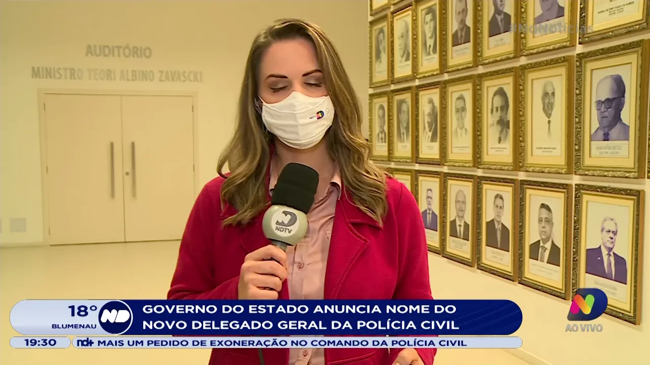 Governo de SC anuncia nome do novo delegado geral da Polícia Civil