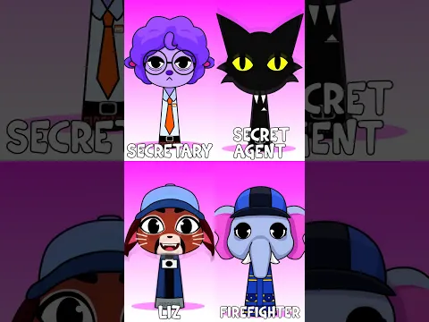 Sprunki OC Animal Hospital Characters Phase 2 #sprunki #animalhospital #roblox #sprunkioc