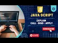 Call Apply Bind in JavaScript - Front End Interview