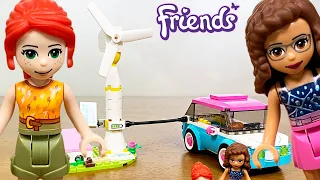 LEGO Friends Olivia's Electric Car - Ecological Set 41443  - Lego Friends Build & Review