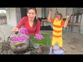 Lagu Little SU Smart Cooks Purple Sticky Rice In Special Traditional Way ll Ending Sweet Heart 🐒💕