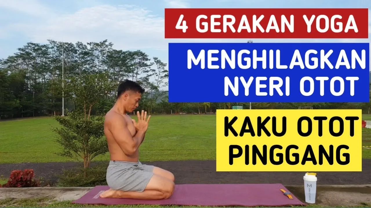 Yoga untuk Nyeri Bokong (sciatica) | kombinasi workout Pemula.. 