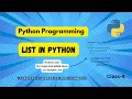 List in Python How to Access List Elements using for Loop or while Loop Python for Beginners