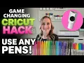 Cricut Hack Write with ANY Pen or Marker Using the Craverland Universal Adapter