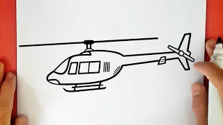 HOW TO DRAW A HELICOPTER