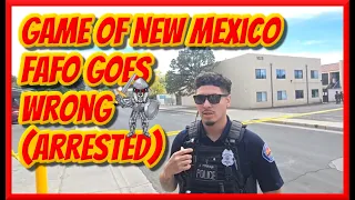 New Mexico Frauditard Played FAFO With The Wrong Cops