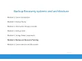 S02M05 BRSA Backup And Recovery Planning