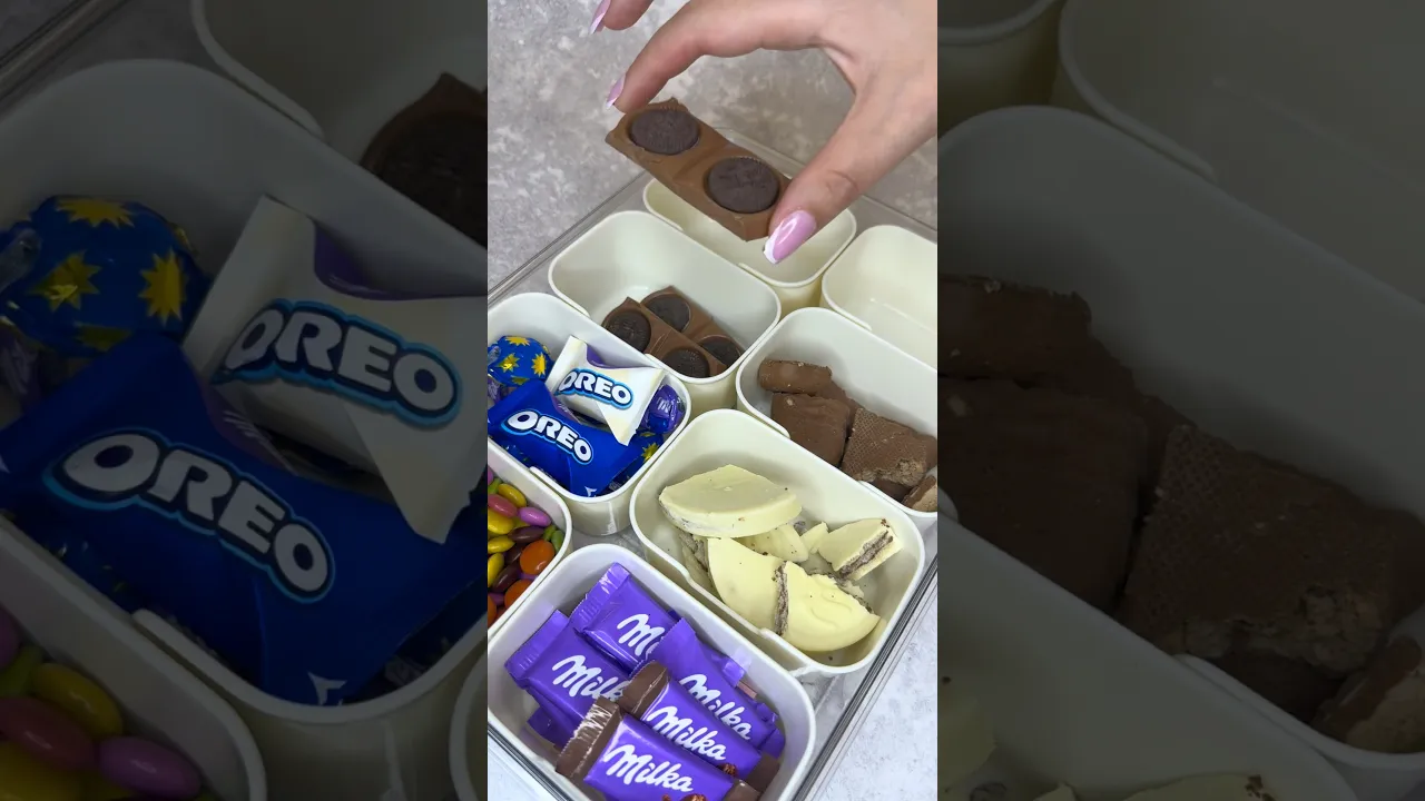 ASMR Milka sweets