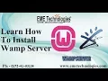 Wamp Server Installing Tutorial For Beginners Creating A MYSQL Database EME Technologies