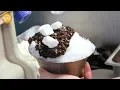 서울 망원시장 │ 콩빙수 │ Patbingsu with Bean Powder │ 한국 길거리 음식 │ Korean Street Food