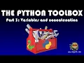 The Python Toolbox Part 3 Variables and concatenation