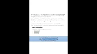 Python Homework Help