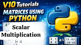 Scalar Multiplication of a matrix Python code