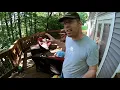 4-Man Solo Camping - Extreme Back Deck Survival!!!! Hammock camping