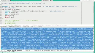 Python in Emacs 0044 - How to convert Excel workbook to SQLite database