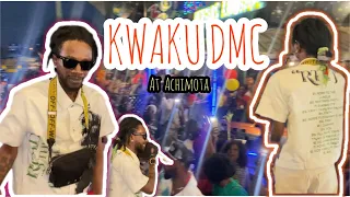 kwaku dmc holds akatafoc block party in achimota reemas and it was litty 