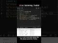 Slice Vs Substring Vs Substr in Javascript