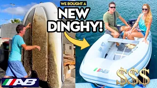 ⛵️WE BOUGHT A NEW DINGHY! (for HOW MUCH?!) | Hallberg Rassy 352 | The Cost of Cruising