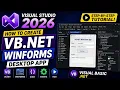 How to Create a WinForms App with Visual Basic in Visual Studio 2026 VB NET