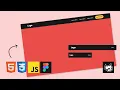 ASMR Coding Responsive navbar template HTML CSS JS No talking
