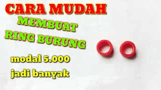 Download CARA MEMBUAT RING BURUNG SENDIRI,CARA BUAT RING BURUNG GAMPANG DAN MUDAHH MP3