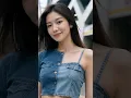 Lagu Fashionable Denim Look: Korean Beauty in Denim Outfit