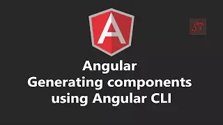 Episode 4 Angular CLI Components Component overview