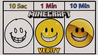 Drawing Verity in 10 Sec, 1 Min, 10 Min, on Roblox