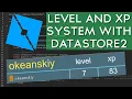 Level and XP System w DataStore2 - 2019 Scripting Tutorial Saving and Updating Progress