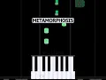 METAMORPHOSIS | piano tutorial