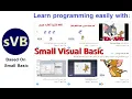 Small Visual Basic for kids beginners the fast way to learn programming and create Win Forms apps