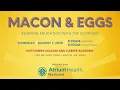 Macon Eggs - Thursday August 7th 8 30 am to 10 00 am