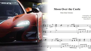 Gran Turismo Moon Over The Castle Piano Solo Sheet Music 