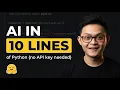 Hugging Face Pipelines 4 AI Superpowers in 10 Lines of Python Ep 07