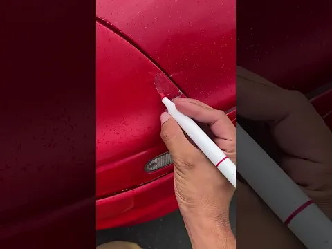 Chłopak Naprawił Rysy na Aucie za Pomocą Markera! 😱🚗