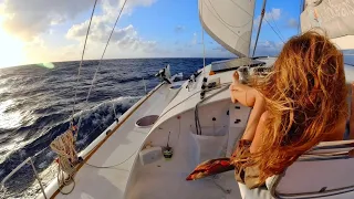Sailing off shore – Guadeloupe, here we come! MAN OVERBOARD TRAINING