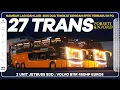 Download Lagu SPEK BARU!! Nambah Double Decker Bus Lagi dan Lagi : PO 27TRANS JETBUS5 SDD VOLVO B11R 450HP EURO5