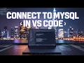 How To Connect to MySQL in Visual Studio Code and Run SQL Queries MySQL in VSCode 2024