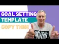 CRUSH BIGGER GOALS Copy My Personal Goal Setting Template