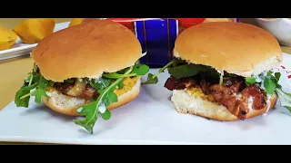Sweet Potato Hummus & Bacon Sandwich| Joel | Kiss Baking| Home Sweet Home