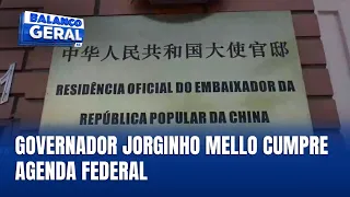 Jorginho Mello está em Brasília tratando de novos investimentos para SC