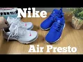 Nike Air Presto Nike Air Presto Flyknit on feet comparison