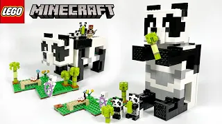 LEGO Minecraft The Panda Haven aka House 21245 Speed Build &amp; Review