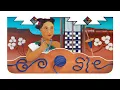 A behind the scenes video of the work on the Native American Heritage Month Doodle.