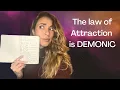 Download Lagu Why the Law of Attraction and Manifesting is DEMONIC