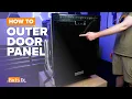 How to replace Outer Door Panel part WPW10751392 on your Whirlpool Dishwasher