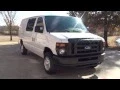2013 FORD ECONOLINE E150 CARGO WORK VAN FOR SALE SEE WWW SUNSETMOTORS COM